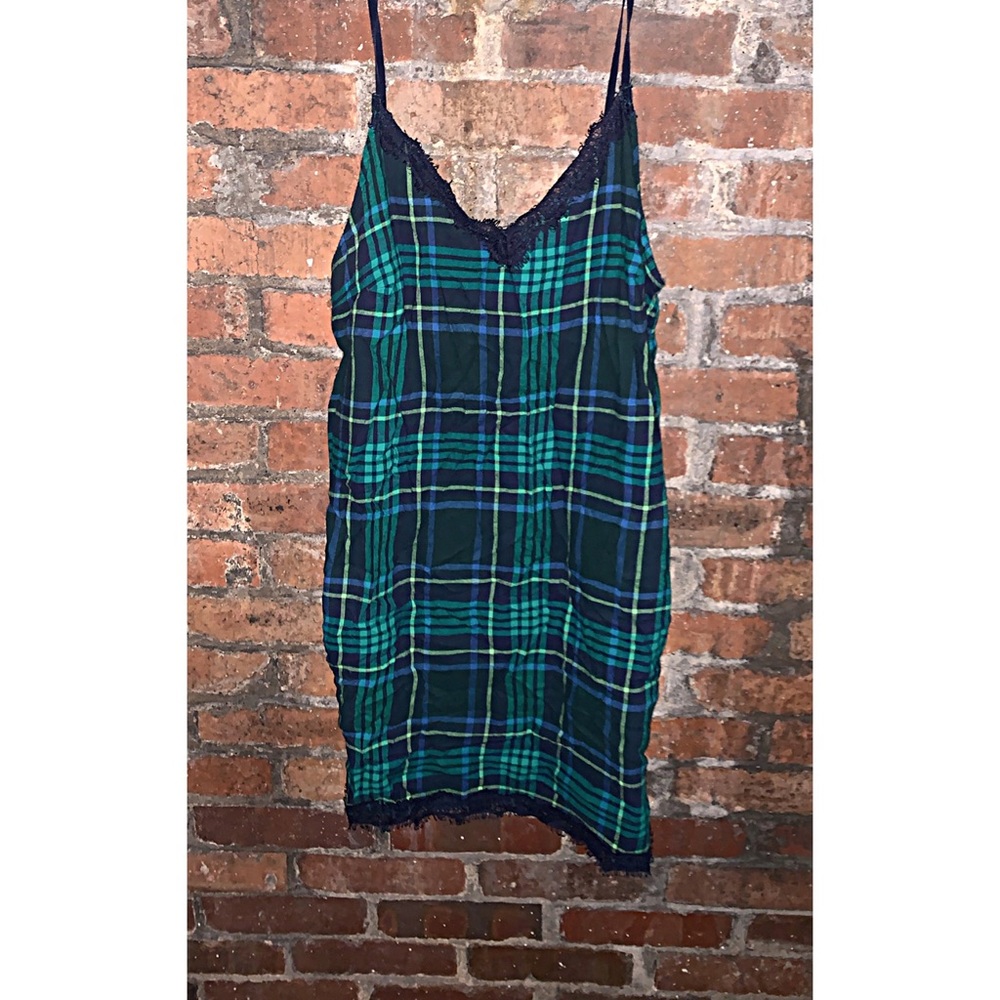 AERIE plaid dress